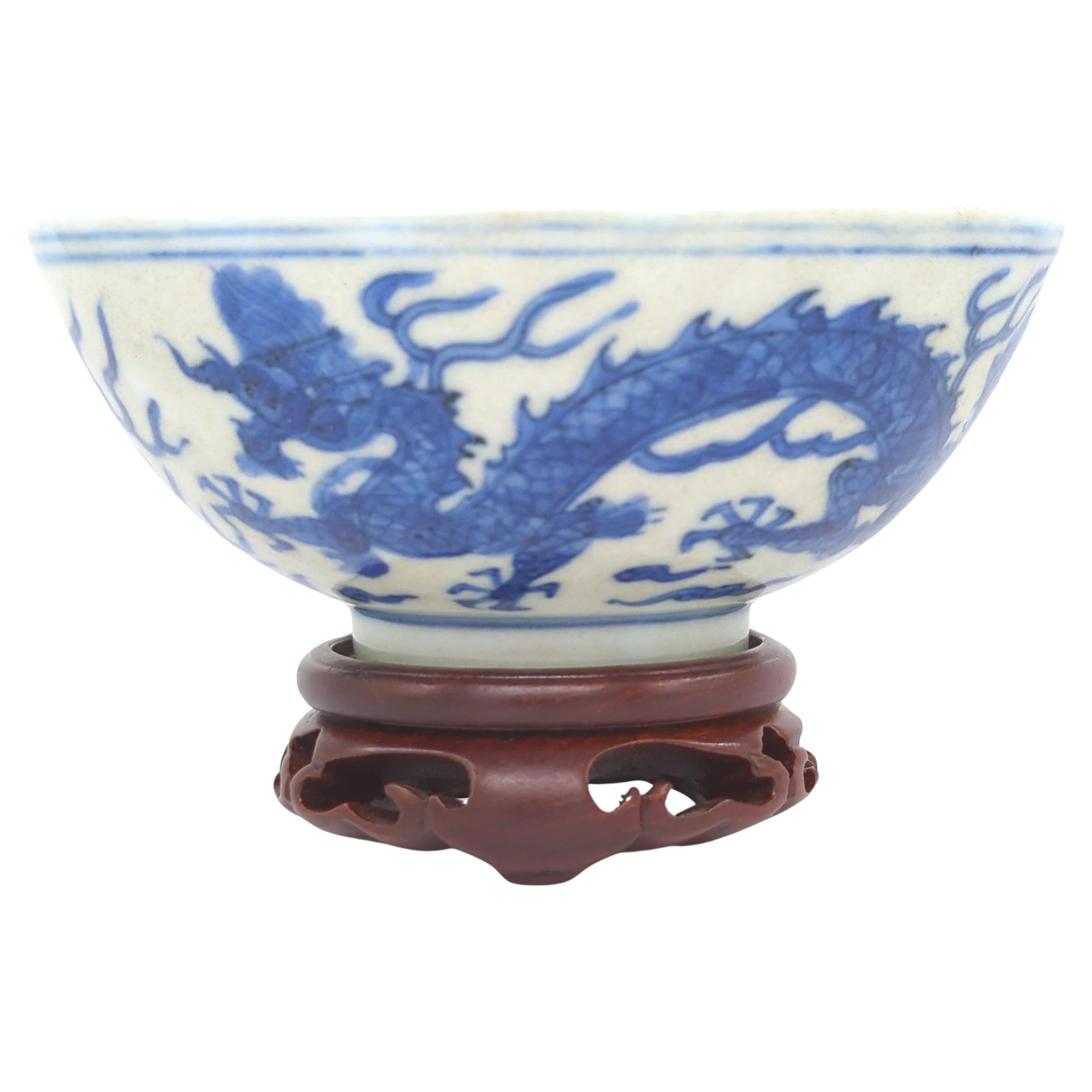 chinese dragon bowl