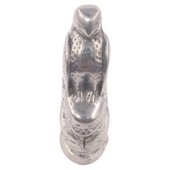 Vintage Canadian Sterling Silver Northwest Coast Style Totemic Sculpture, Signed