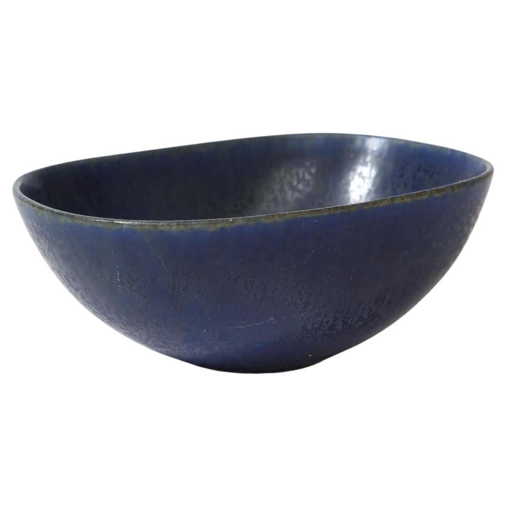 Glazed Ceramic Bowl by Carl-Harry Stalhane, c. 1950 For Sale