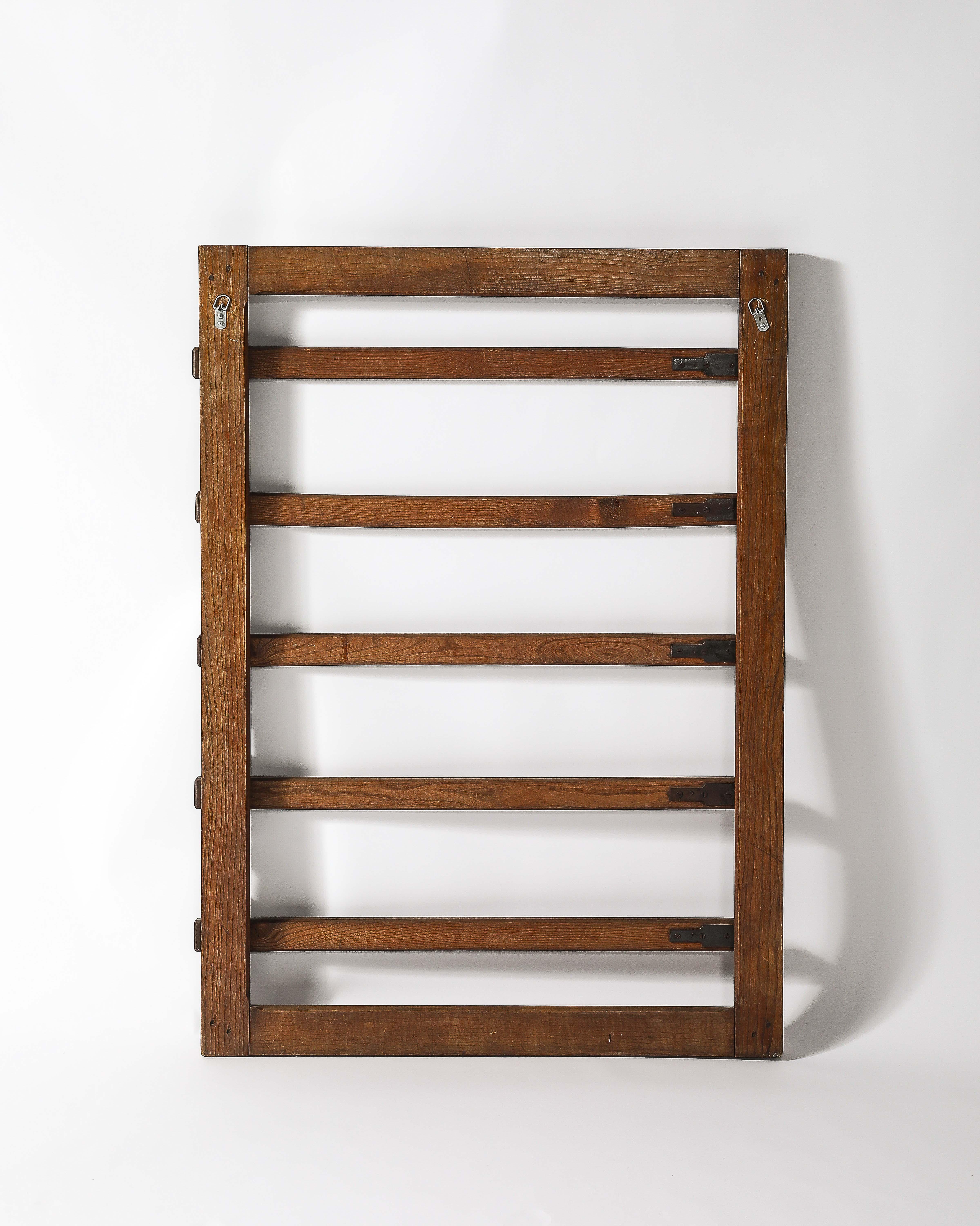 20th Century Rustic Oak Frame/Gate France, 19th C For Sale