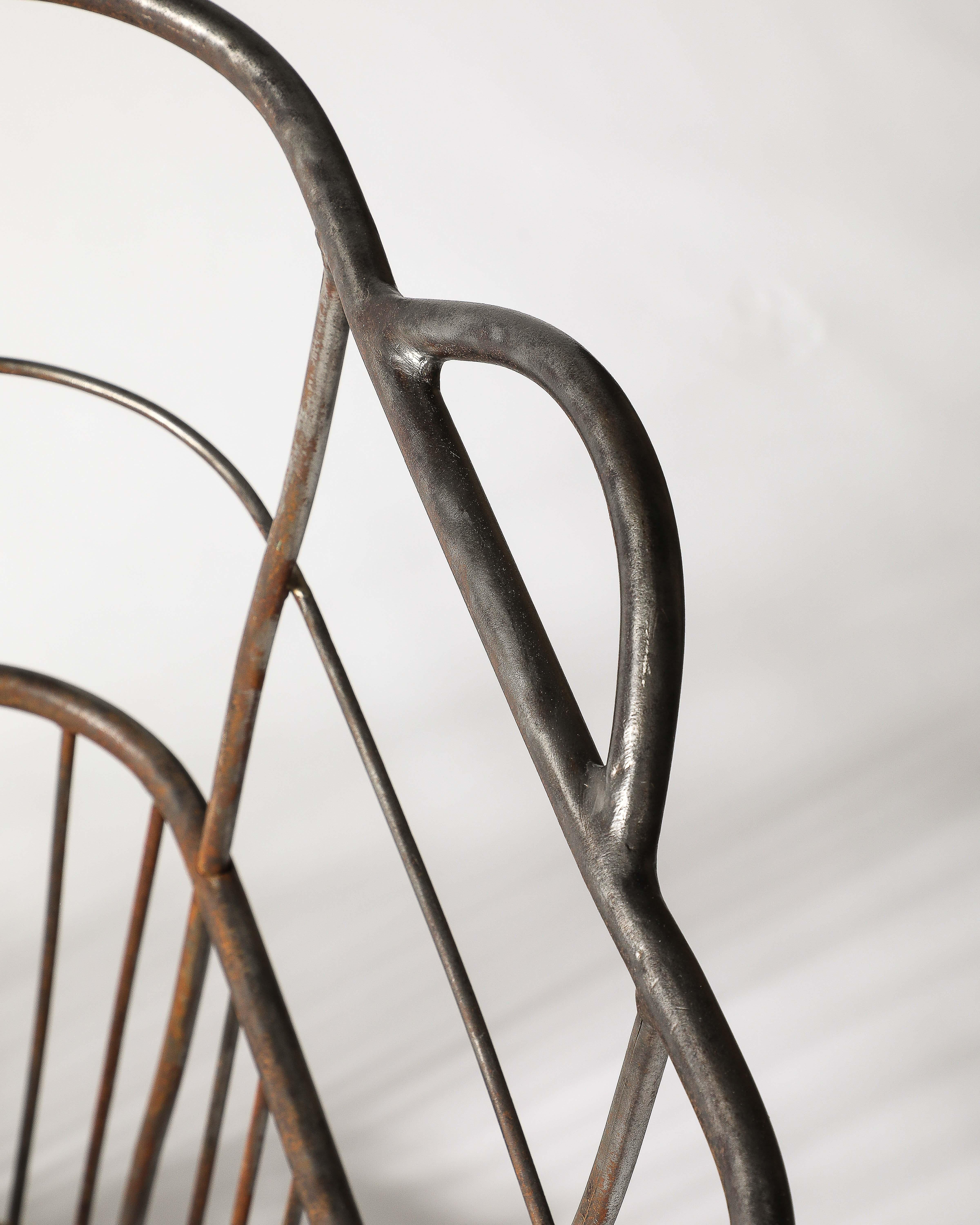 Carrello/Cestello Rolle Metallo, Wood in vendita 14