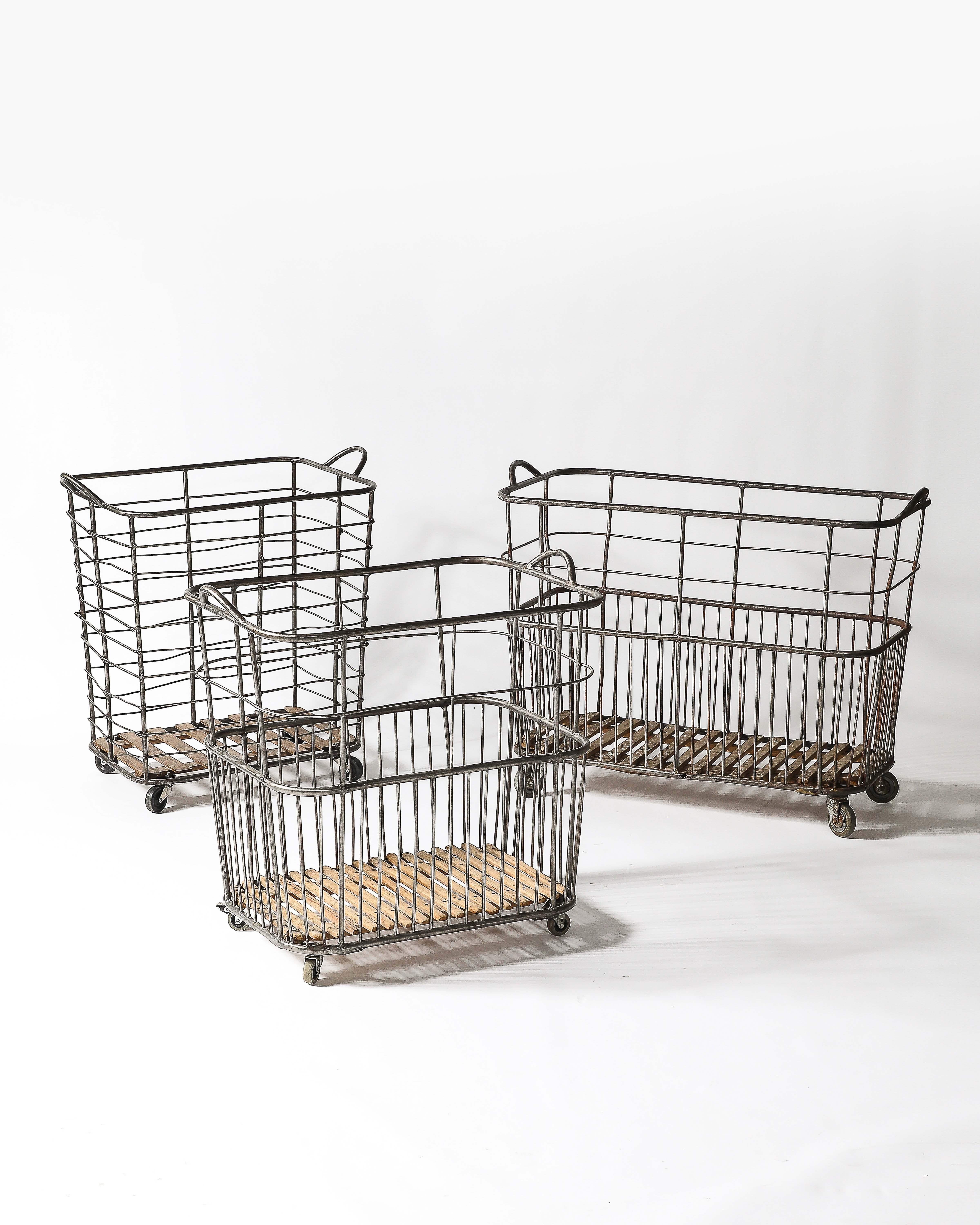 Carrello/Cestello Rolle Metallo, Wood in vendita 15