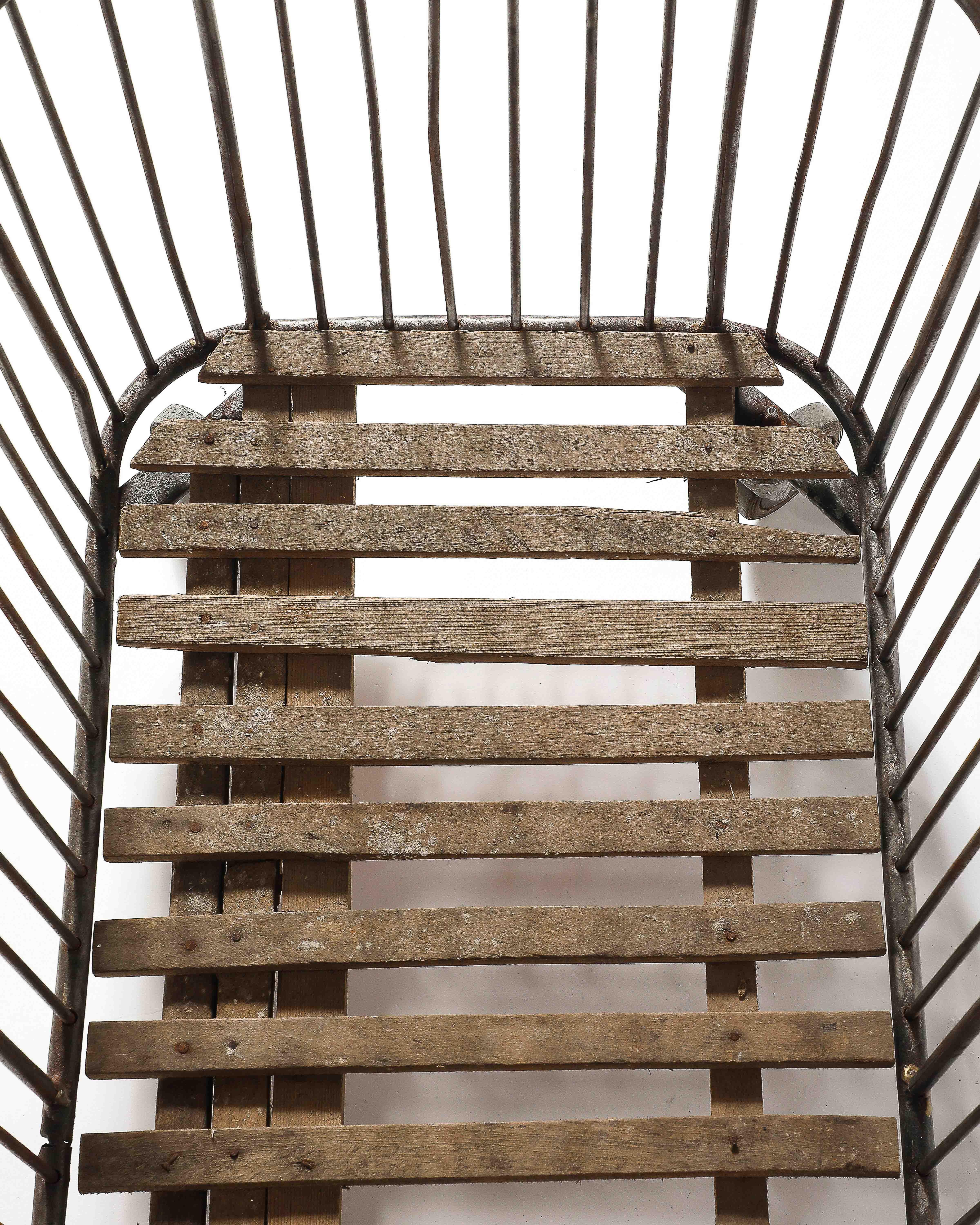 Carrello/Cestello Rolle Metallo, Wood in vendita 13