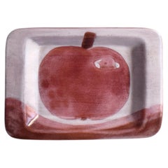 Decorative Ceramic Plate by Robert and Jean Cloutier, France, c. 1960