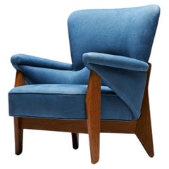 Guillerme et Chambron Armchair, France, c. 1950
