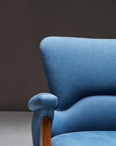Guillerme et Chambron Armchair, France, c. 1950