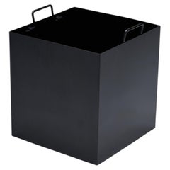Welded Steel Firewood Basket / Planter with Handles, United States
