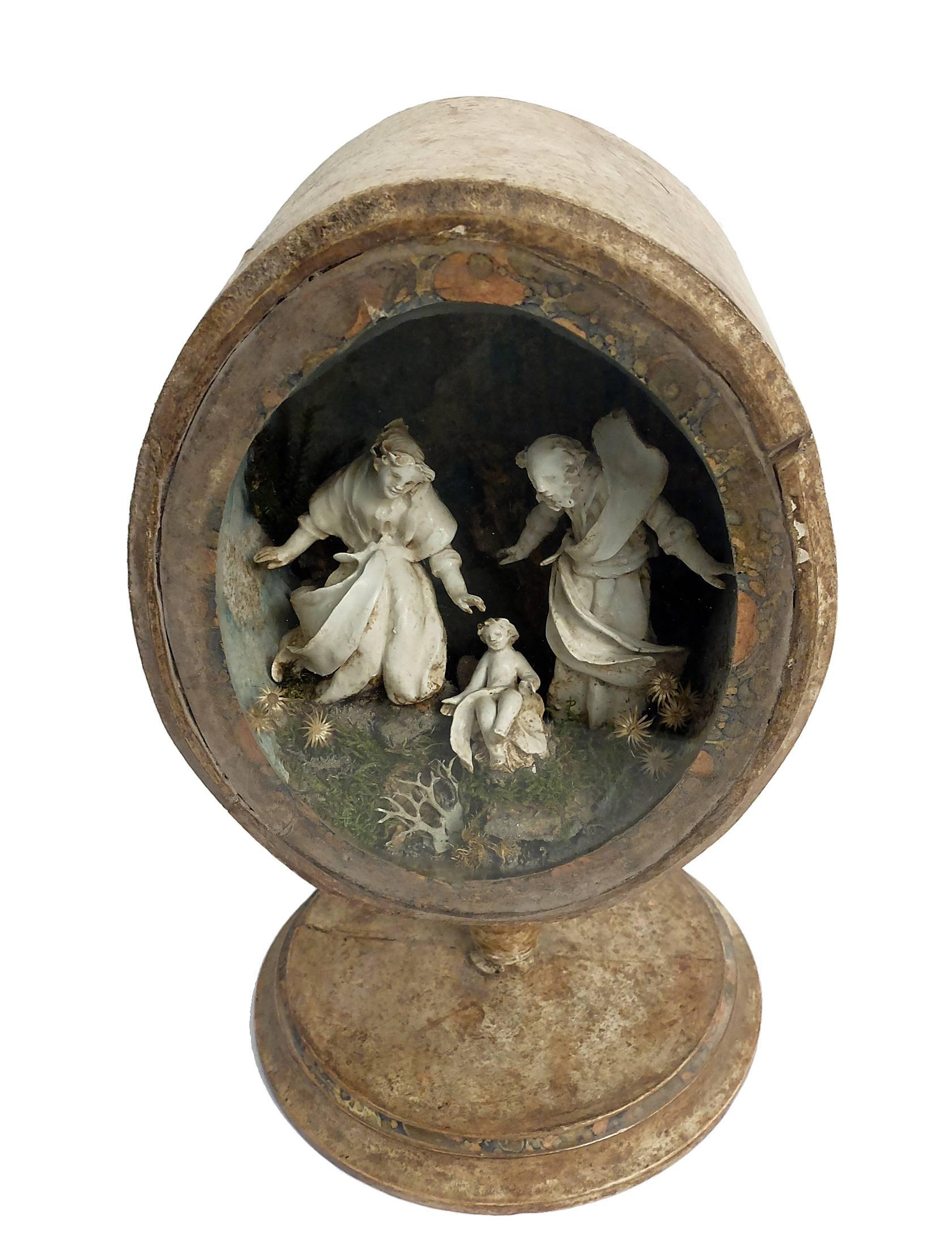 Rare XVIII Century Nativity from Genoa, Italy 2