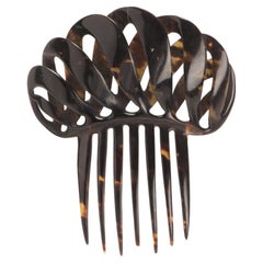 Tortoiseshell Hair Comb Diadem, France, Early 20th Century, 1900