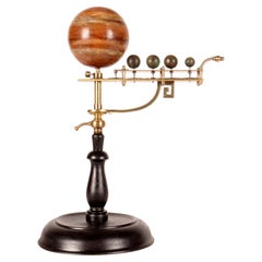 Rare paradoxical planetarium of Jupiter and the Medici satellites, France 1840.