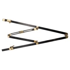 Ebony, brass and bone pantograph, signed Lennel, Paris 1780.