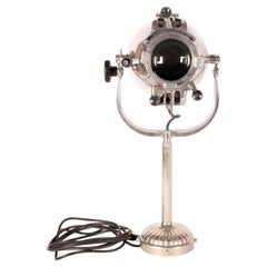 Pair of theatrical stage lights by Strand Electric, Great Britain circa 1953.