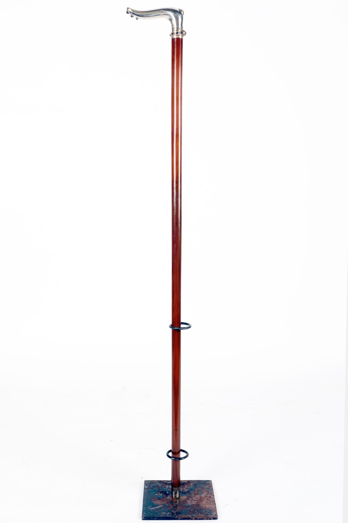 Canne en forme de bijou, signée Evald Nielsen, Copenhague, Danemark 1920. en vente 9