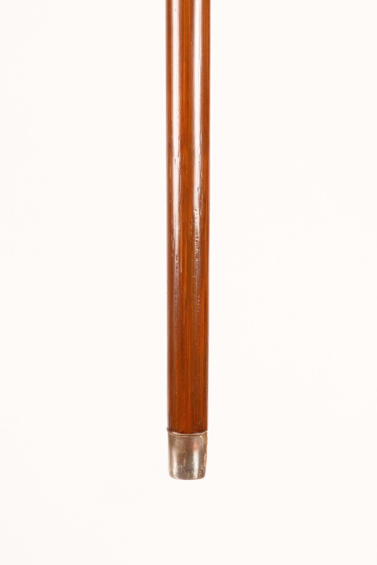 Canne en forme de bijou, signée Evald Nielsen, Copenhague, Danemark 1920. en vente 8