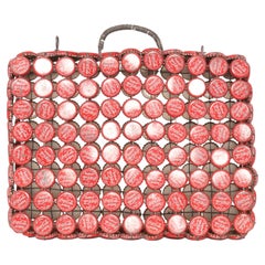Folk Art Tasche, hergestellt von Coca Cola Kronkorken. Burkina Faso, Ende der 80er Jahre.