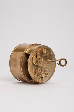 Brass Pocket Sextant by Stanley London, with Broad Arrow mark. London, c. 1890.