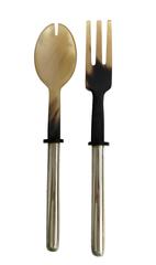 Ensemble de couverts en argent sterling de conception italienne, Antonio Piva Designer, 1970