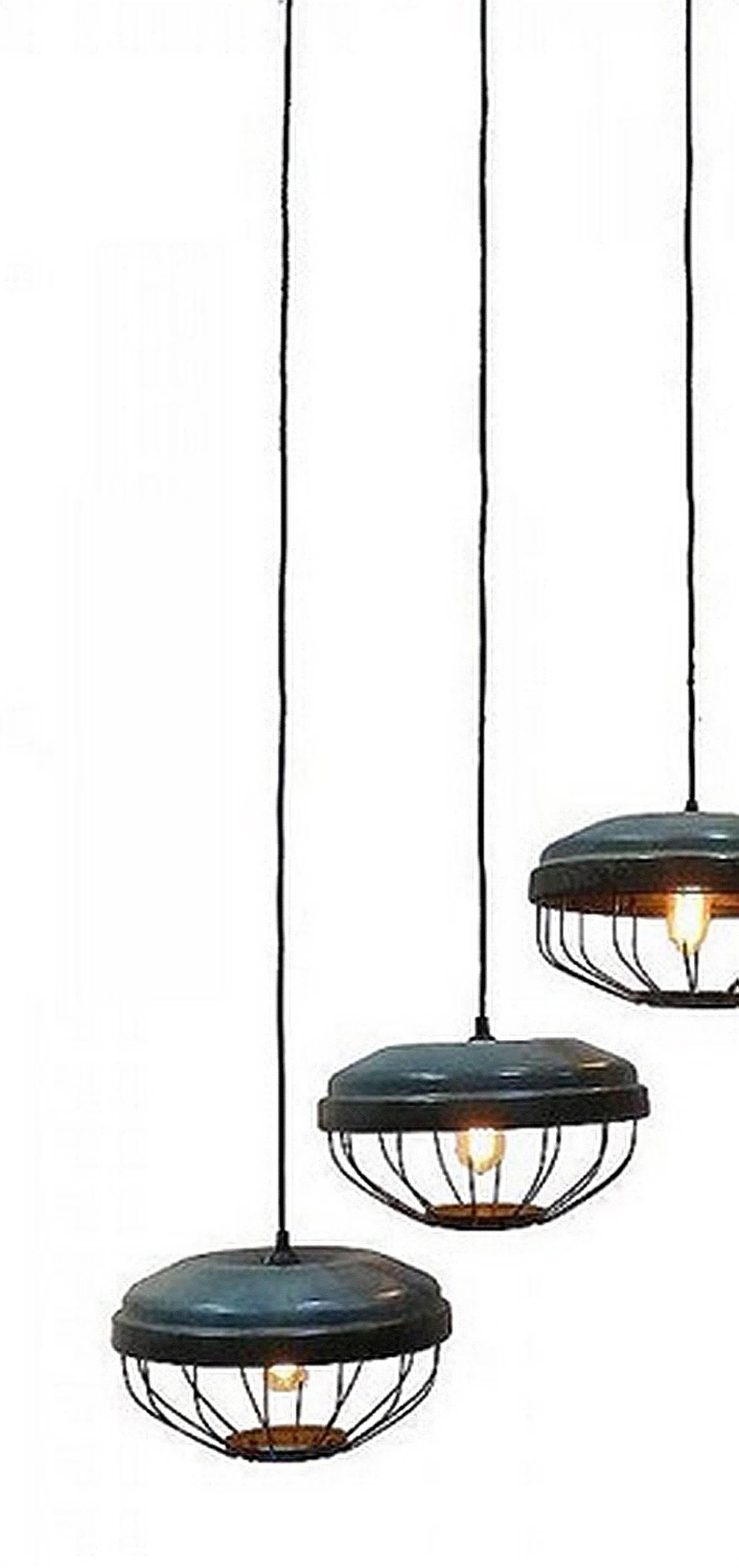 Swinging Metal Enameled Lamps Sold Also Separately 1