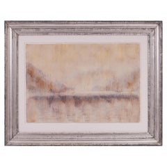 Christian Rohlfs "Lakeland in autunno" Pastello e tempera ad acqua su carta, 1937