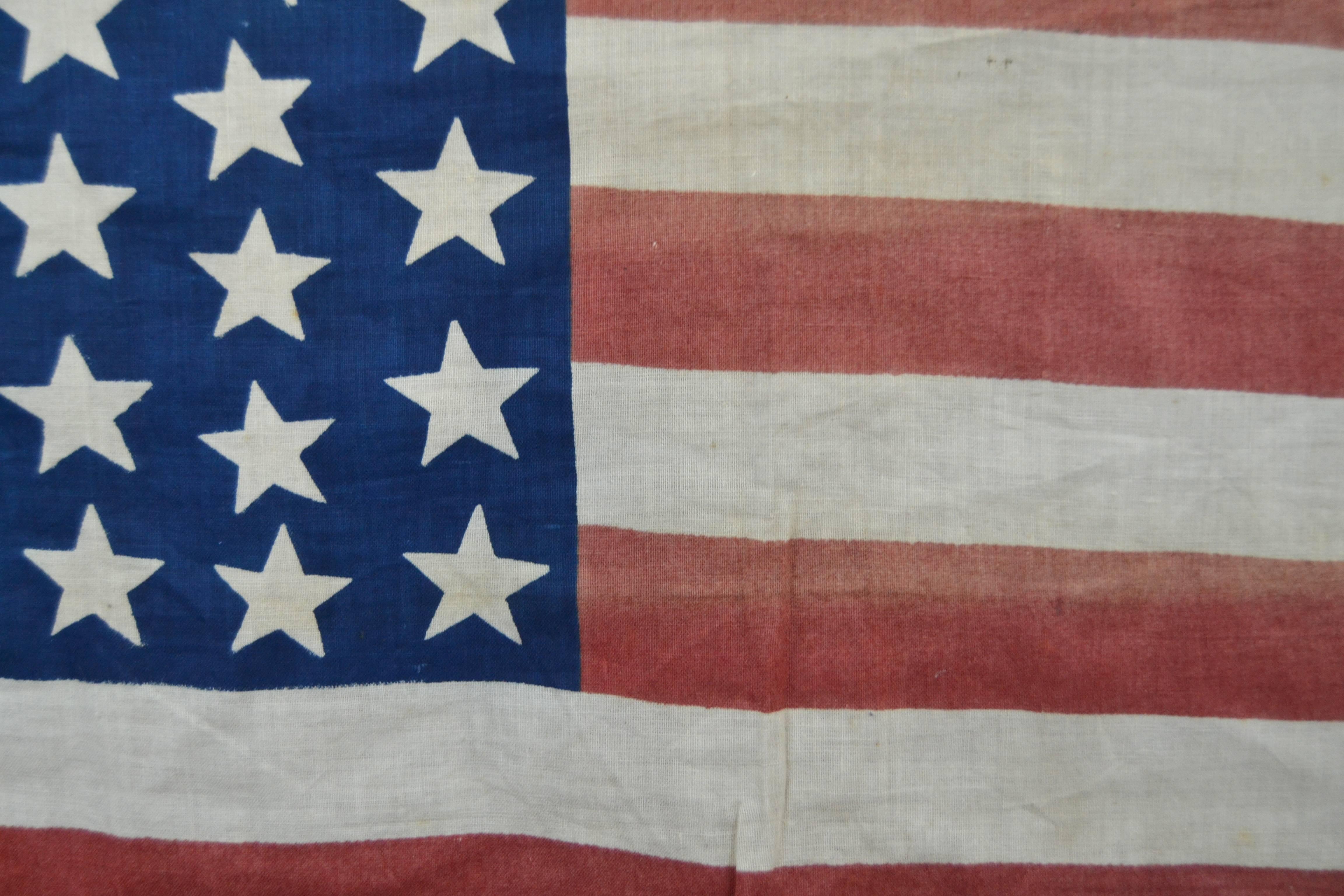 American 39 Star Printed Cotton Parade Flag