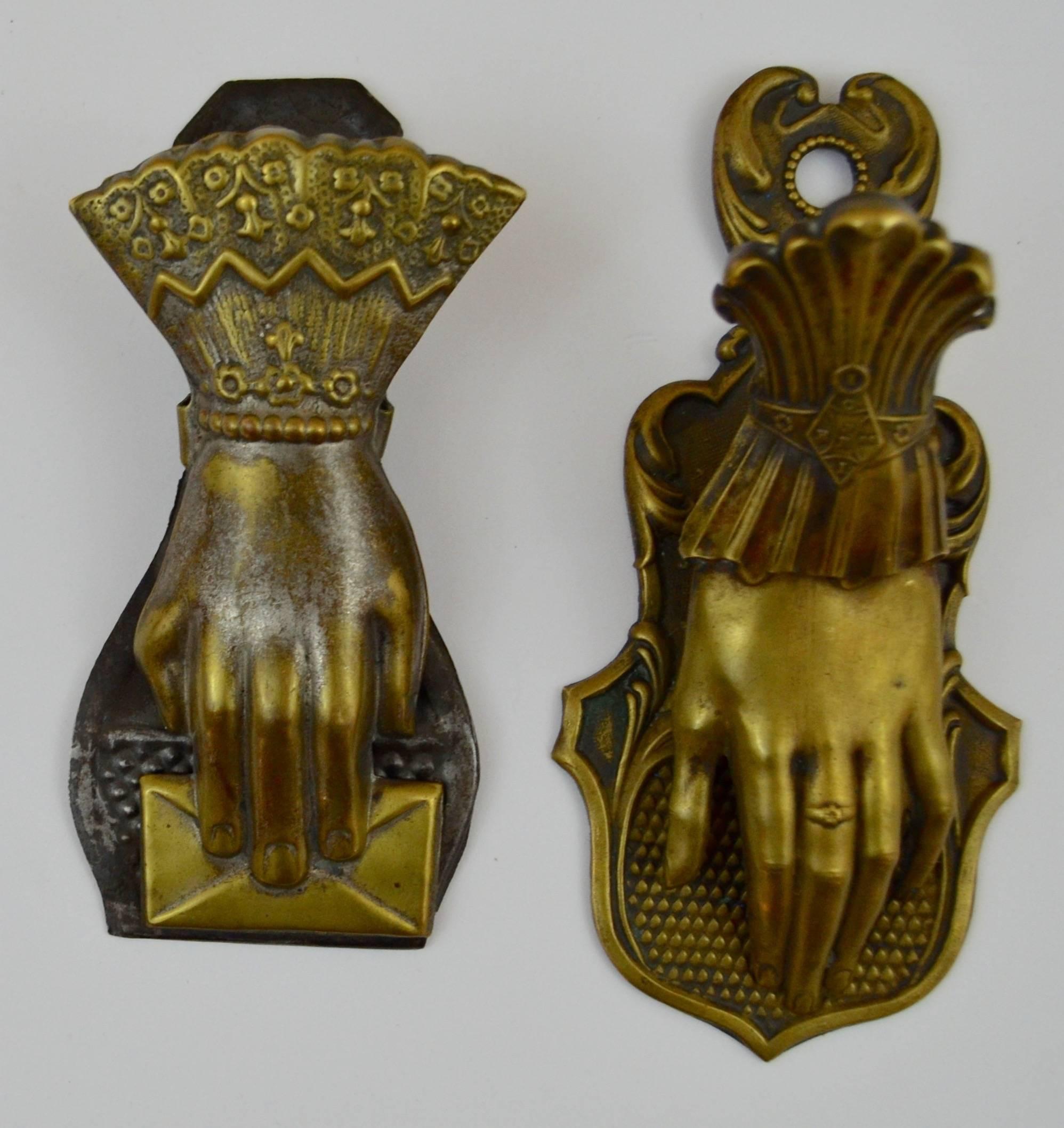 Late 19th Century Brass Victorian Letter Clips