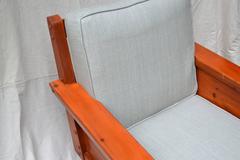 Rustic 1940s Habitant Knotty Pine Club Chairs