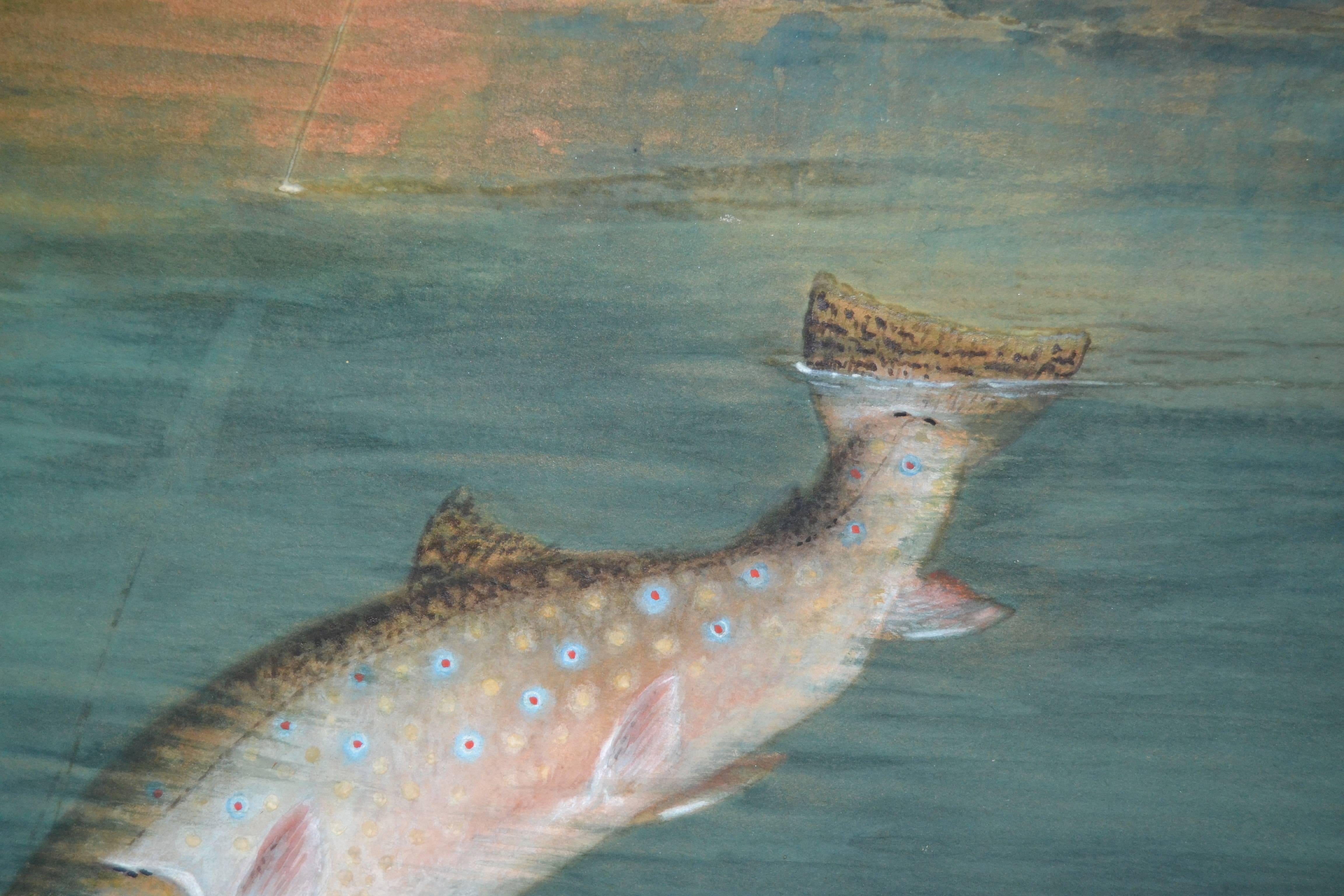 brook trout paintings