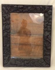 Rustic Frame with Applied Burl