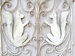 Hand-Wrought Squirrel Gates