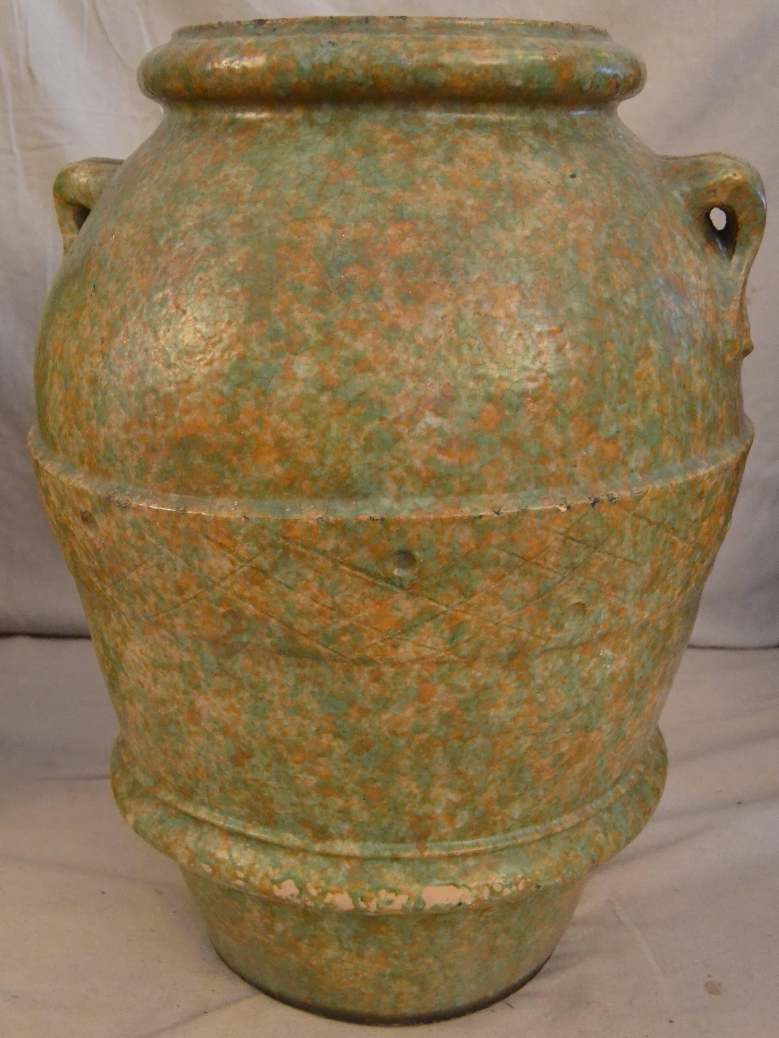 Arts and Crafts Large-Scale Terracotta Garden Urns or Jars For Sale