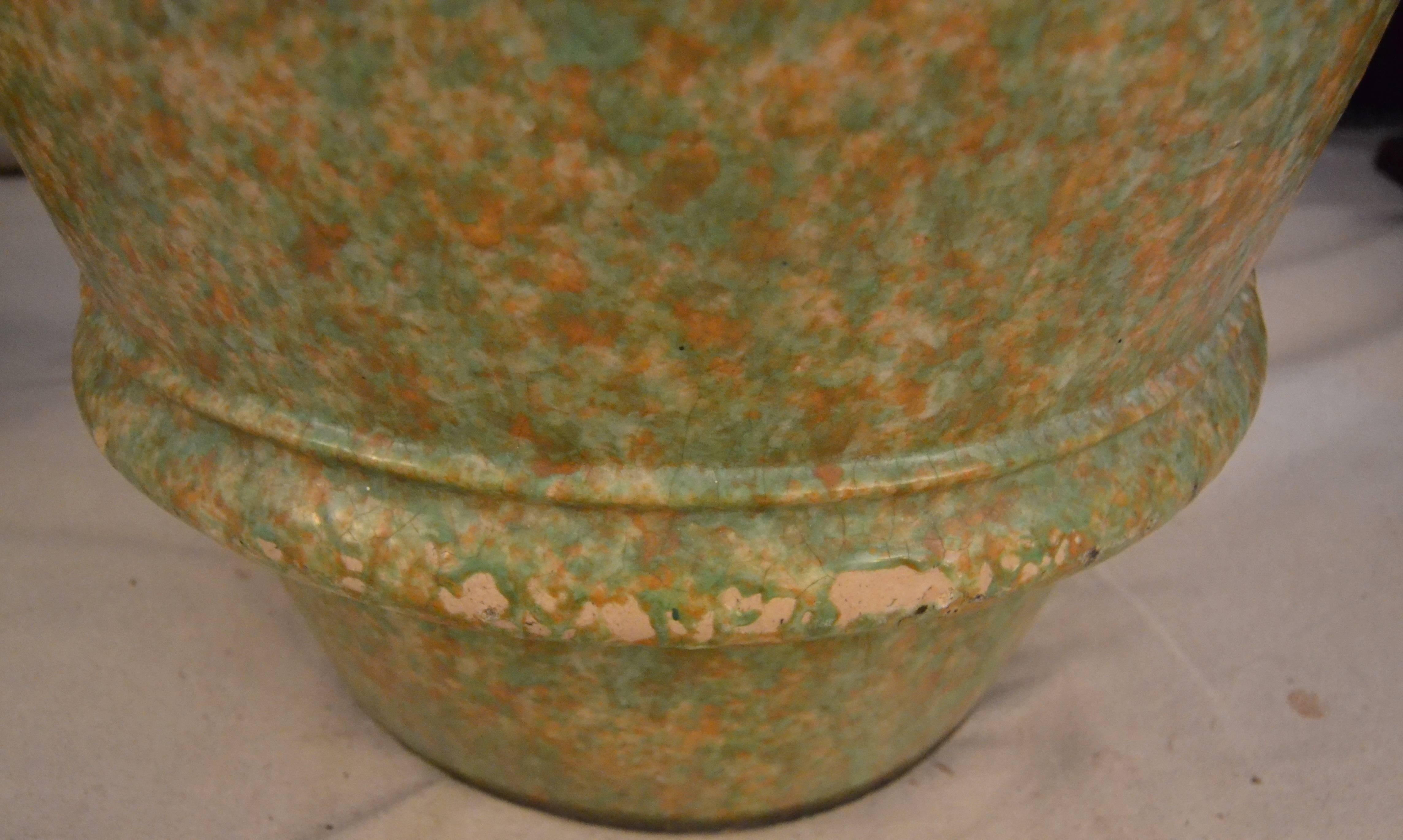 Large-Scale Terracotta Garden Urns or Jars In Good Condition For Sale In North Egremont, MA