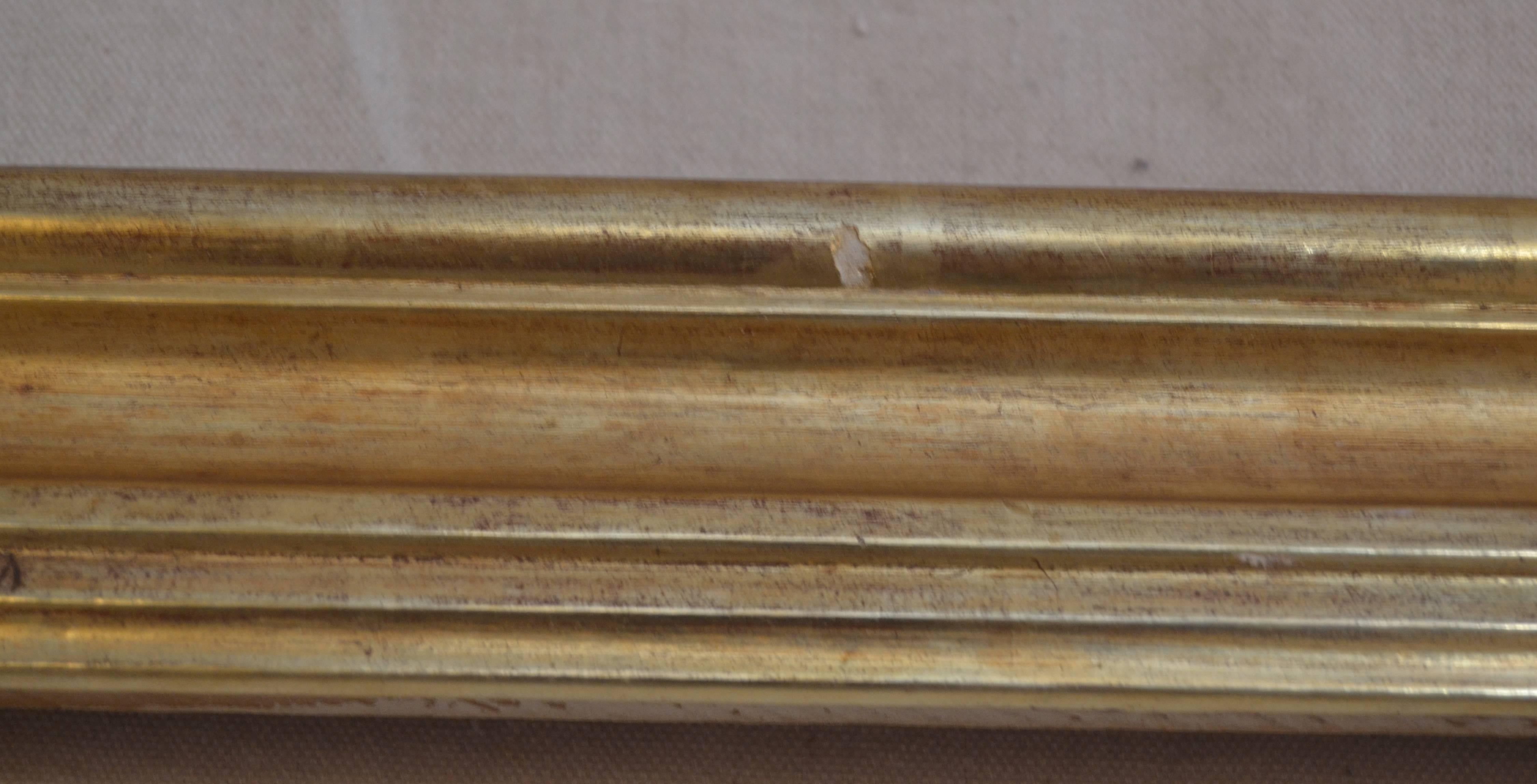American Carved Gilt New Hope School Frame by Ben Badura For Sale