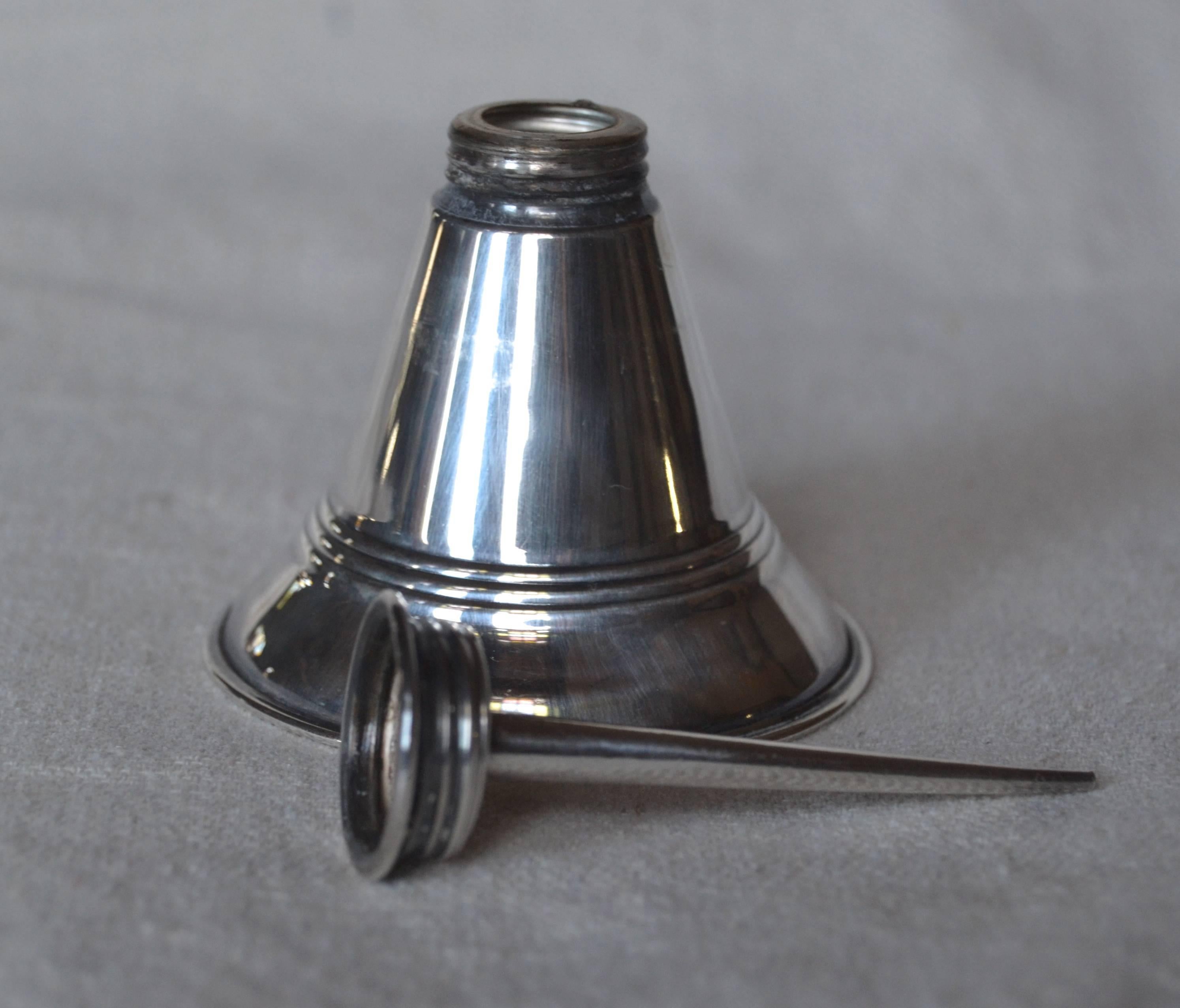 Danish Silver Plate Martini Vermouth Dropper For Sale 1