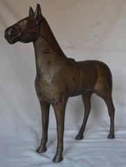Large 19th Century Cast Iron Horse