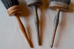 Trio of Largish Vintage Brushes