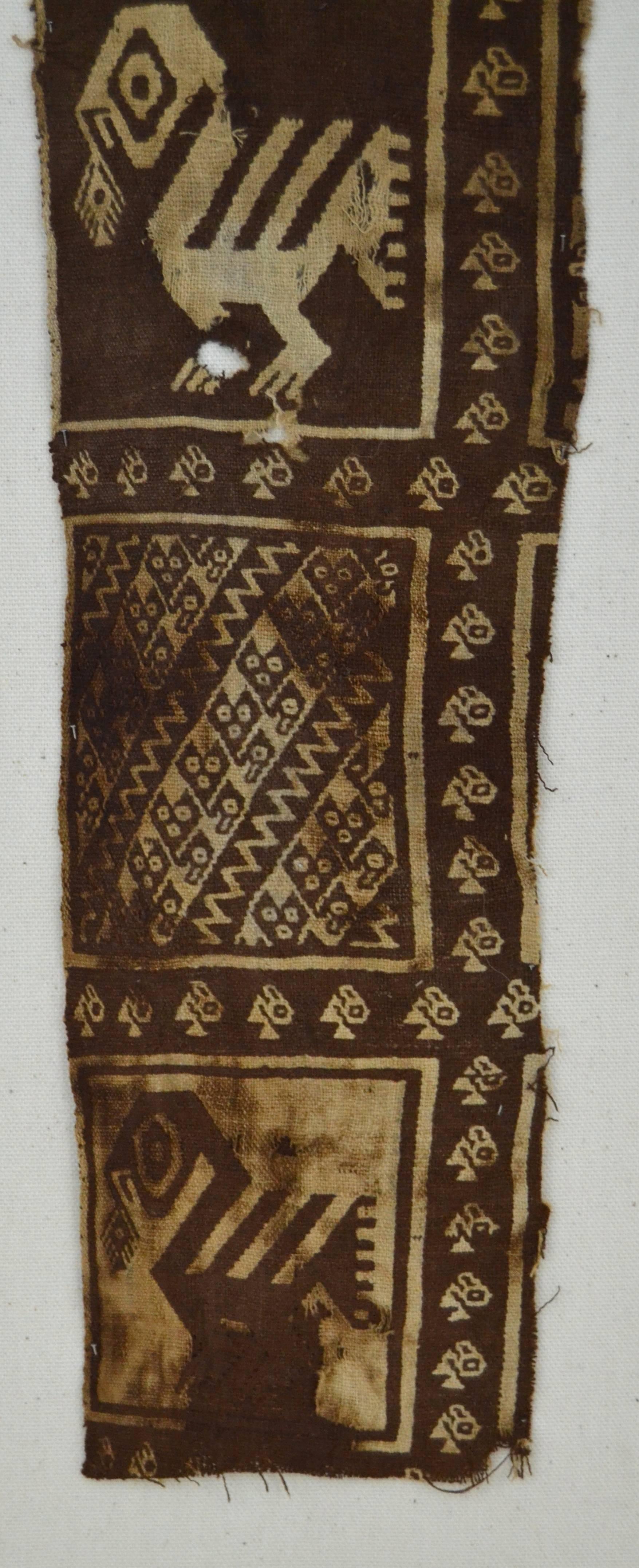 Peruvian Pre-Columbian Chimu Textile For Sale