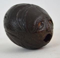 Mexican Carved Coconut Bank