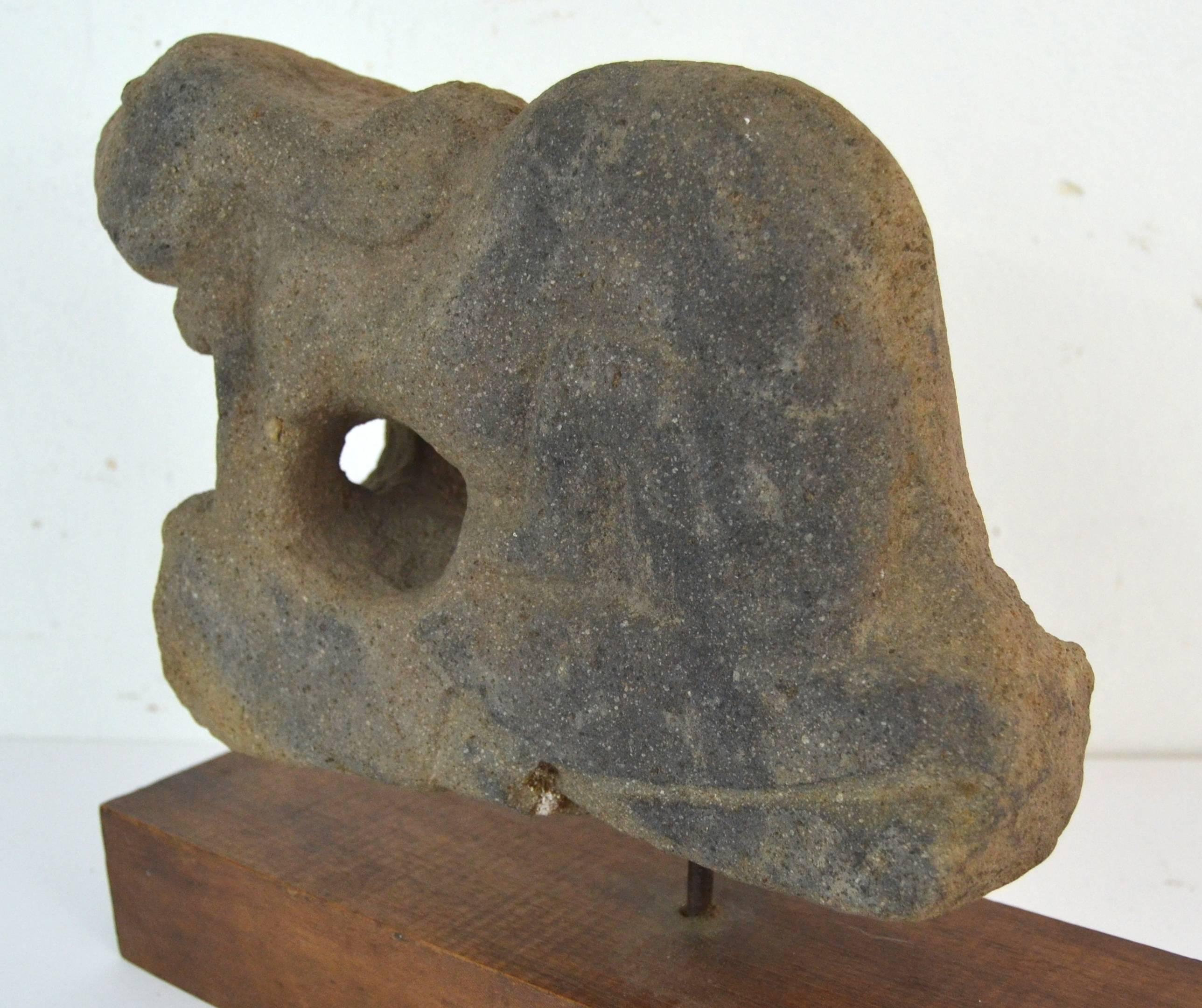 Pre-Columbian Carved Stone Rabbit For Sale 3