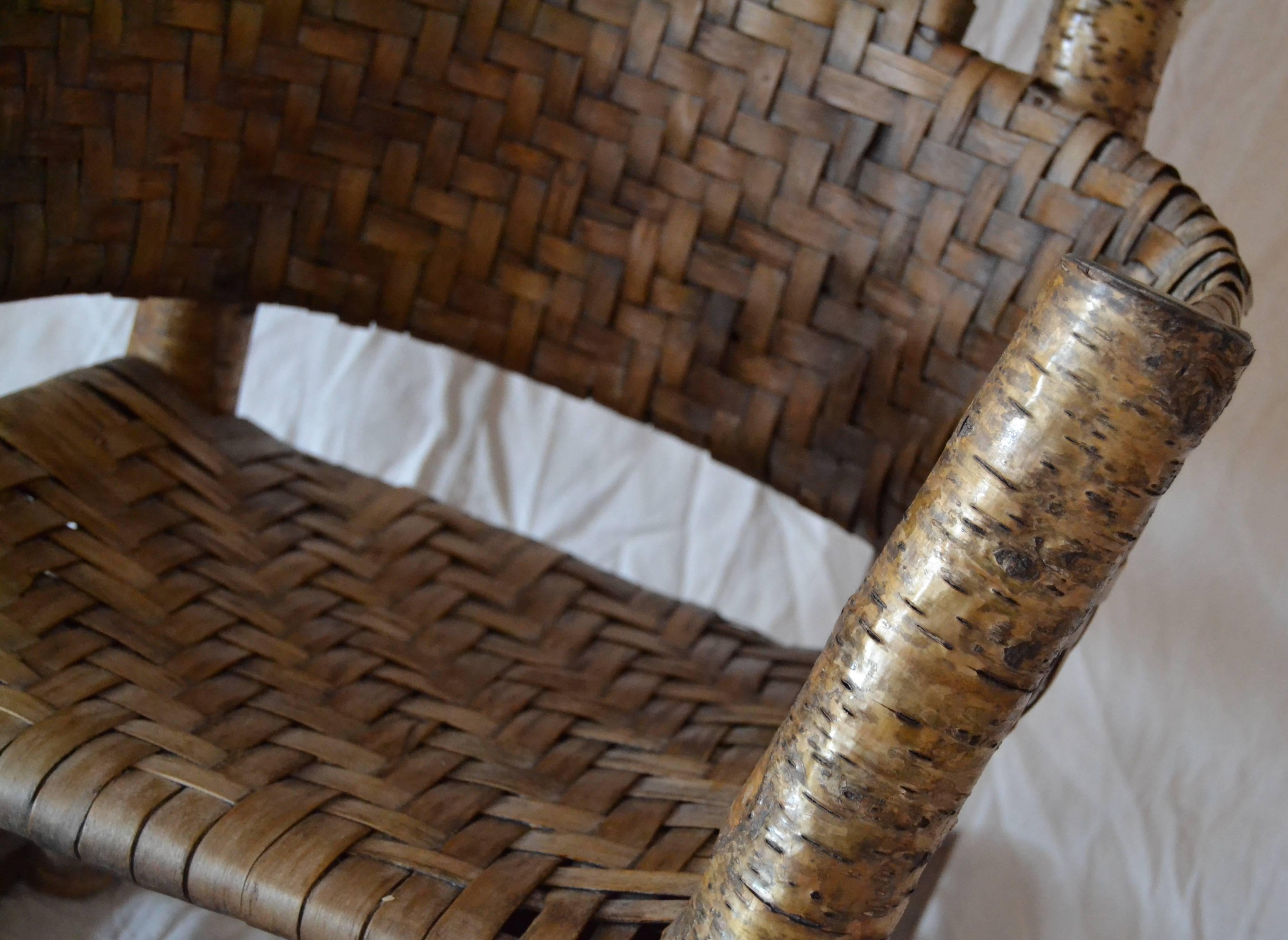 Rustic Birch Rocker by Lee Fountain 2