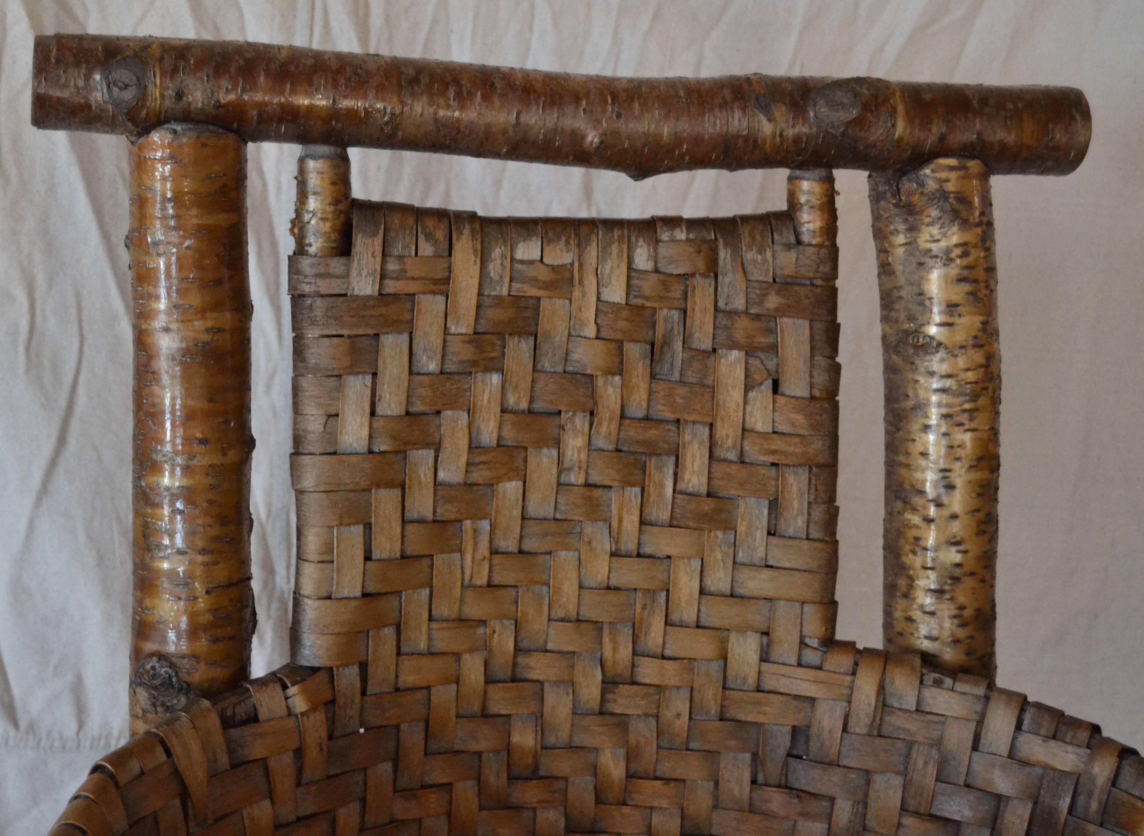 Rustic Birch Rocker by Lee Fountain 3