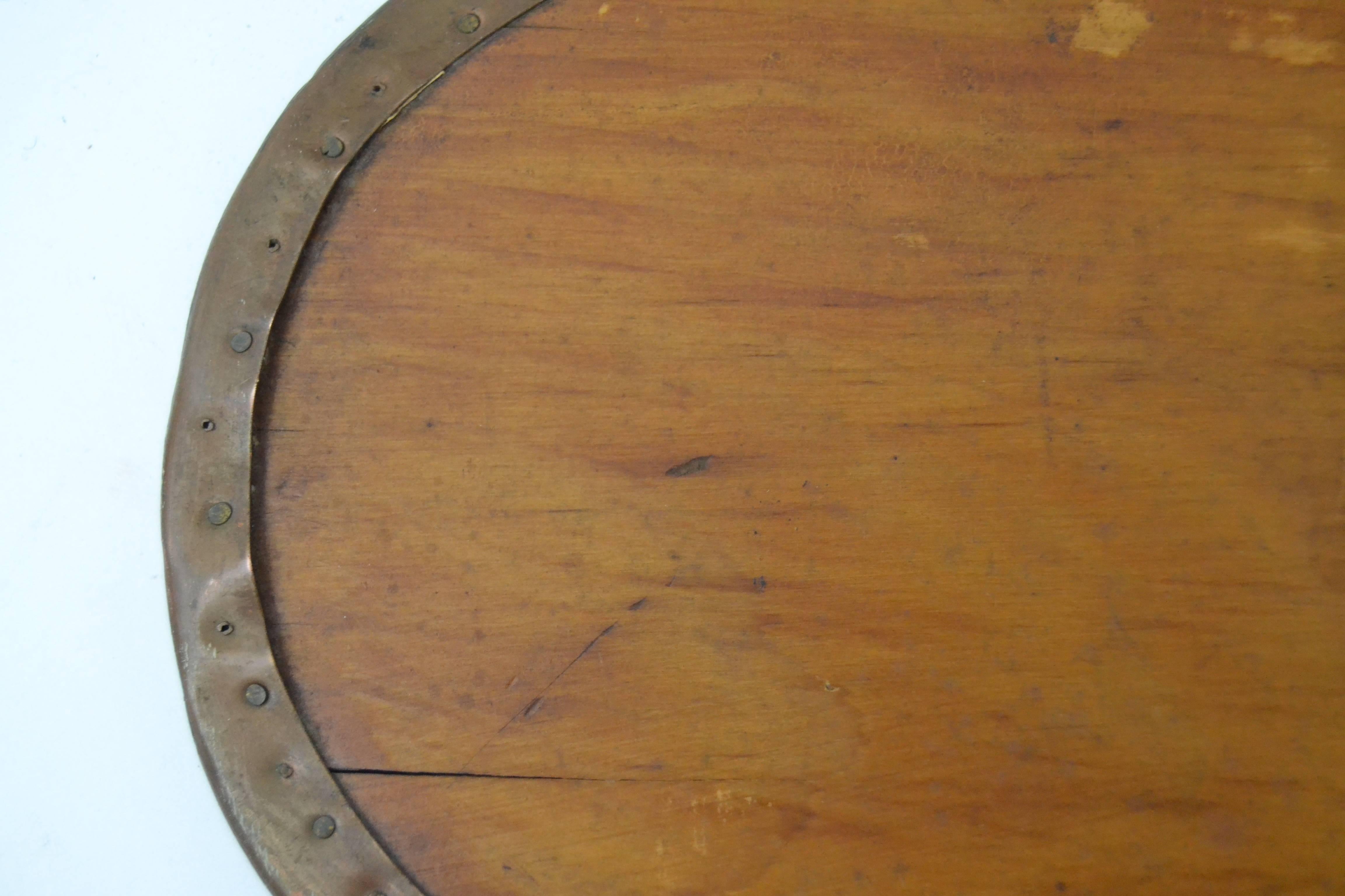 Canoe Paddle with Image of Identified State of Maine Rustic Lodge For Sale 3