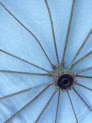 Large Iron Farm Wheel