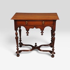 Queen Anne Oak Lowboy