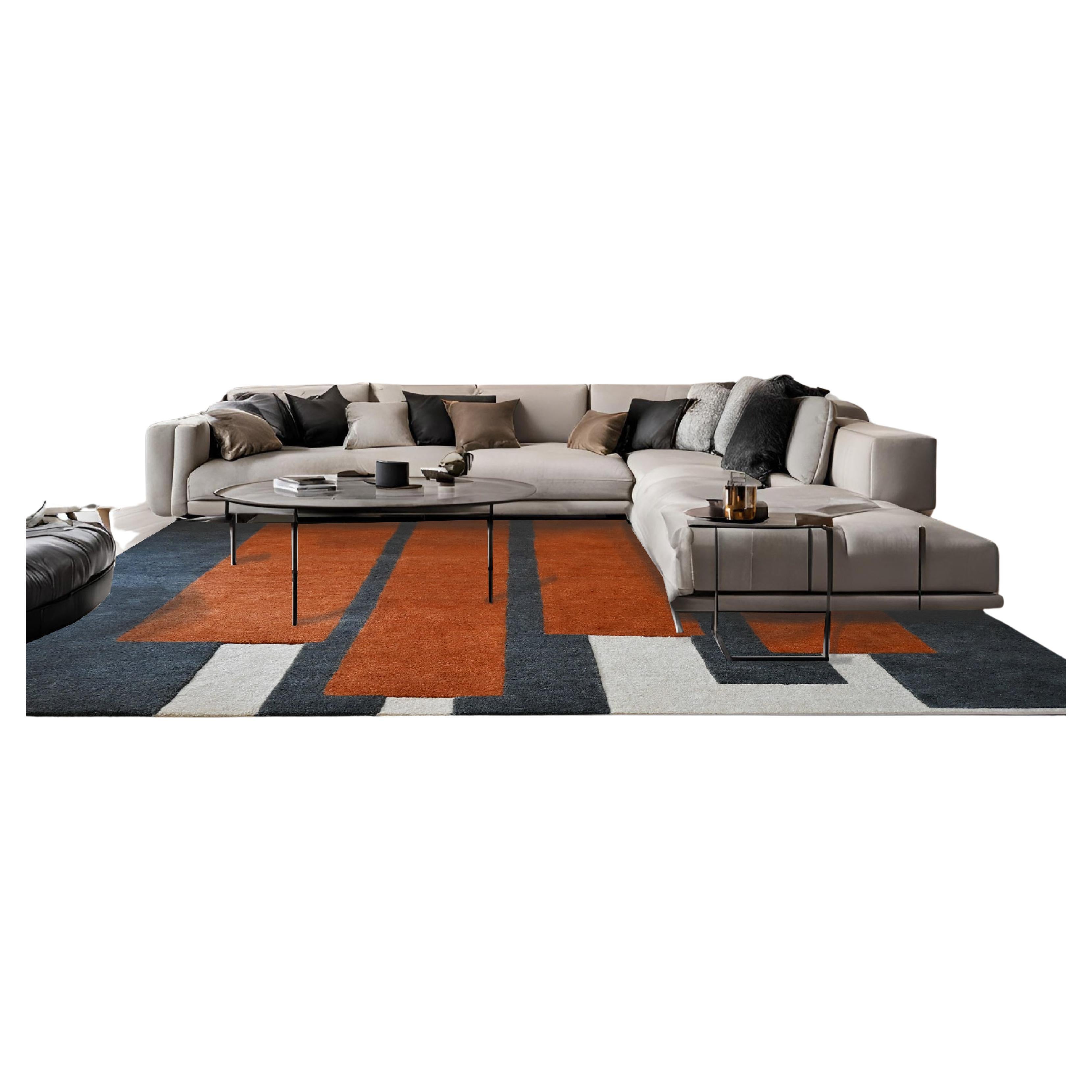 Scopri il lusso e la qualità artigianale con il tappeto in lana fatto a mano di Kaymanta. Perfetto per ogni casa, questo tappeto in stile contemporaneo combina colori neutri per dare calore ed eleganza al tuo spazio. Disponibile nelle dimensioni 270