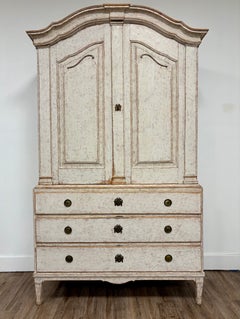 Armoire suédoise de style gustavien, vers 1780