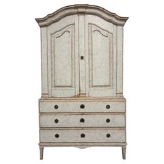 Armoire suédoise de style gustavien, vers 1780