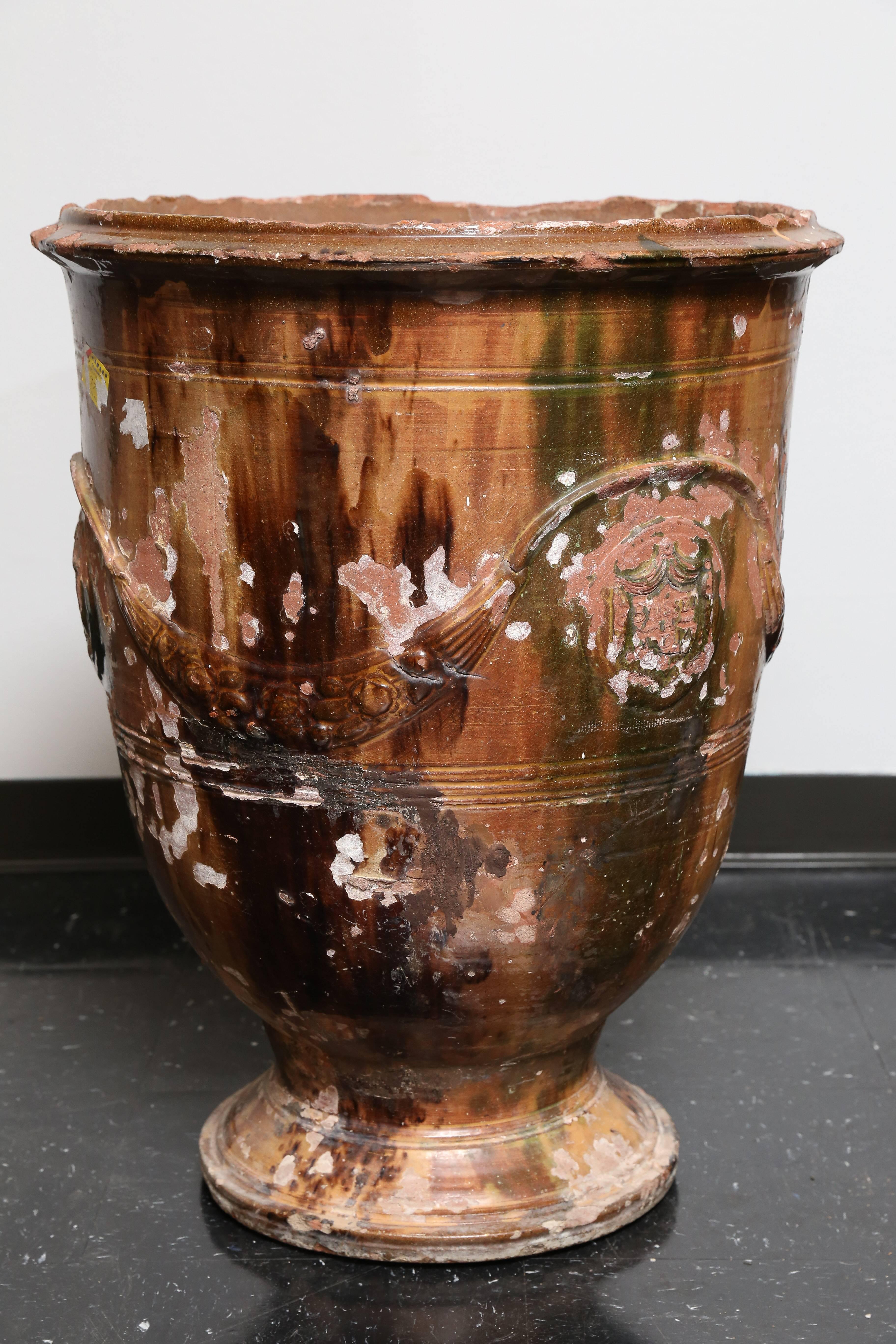 French 19th Century Anduze Vase For Sale