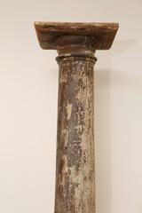 Patinated 19th Century Column