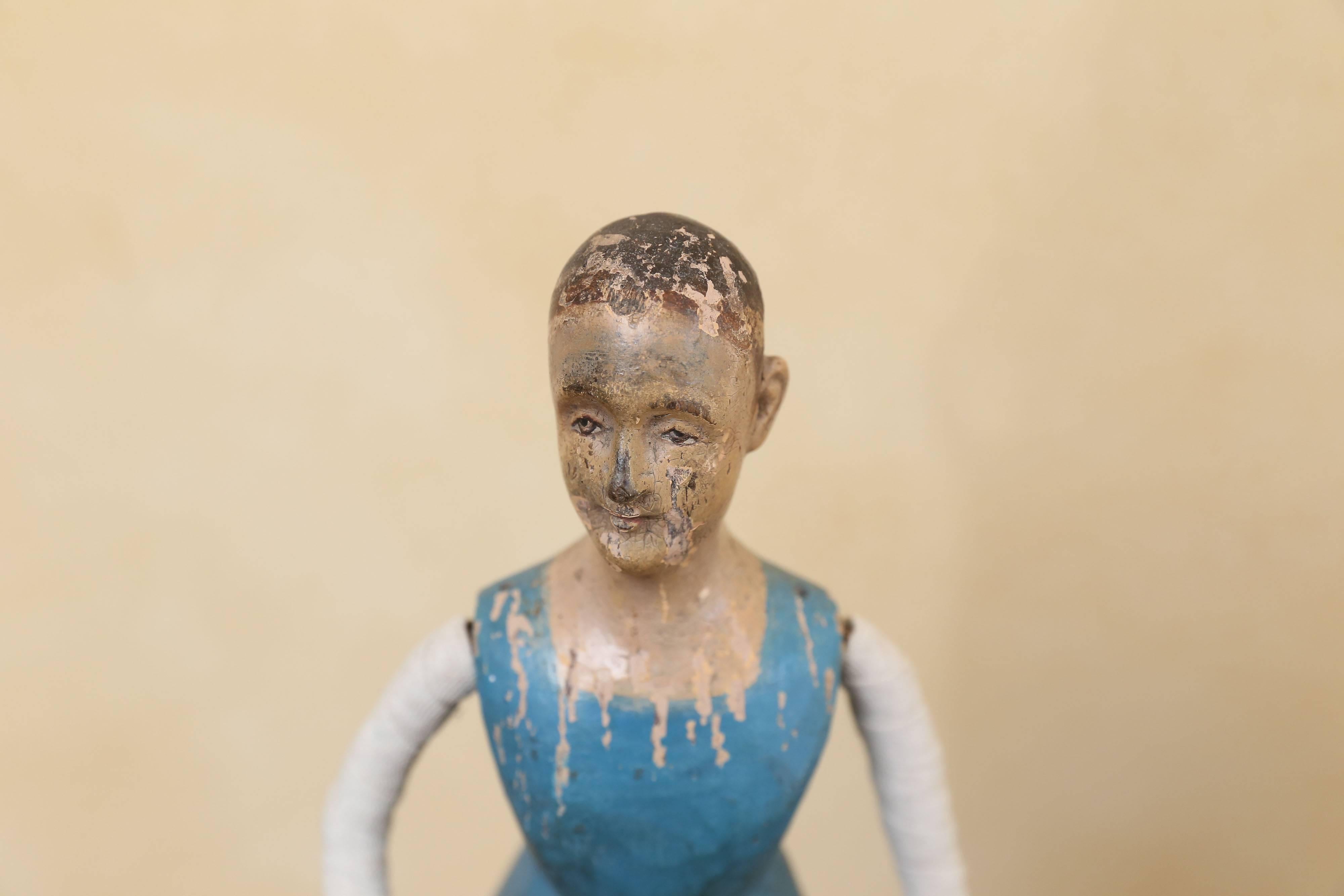 Figure religieuse du 19e siècle Excellent état - En vente à Houston, TX