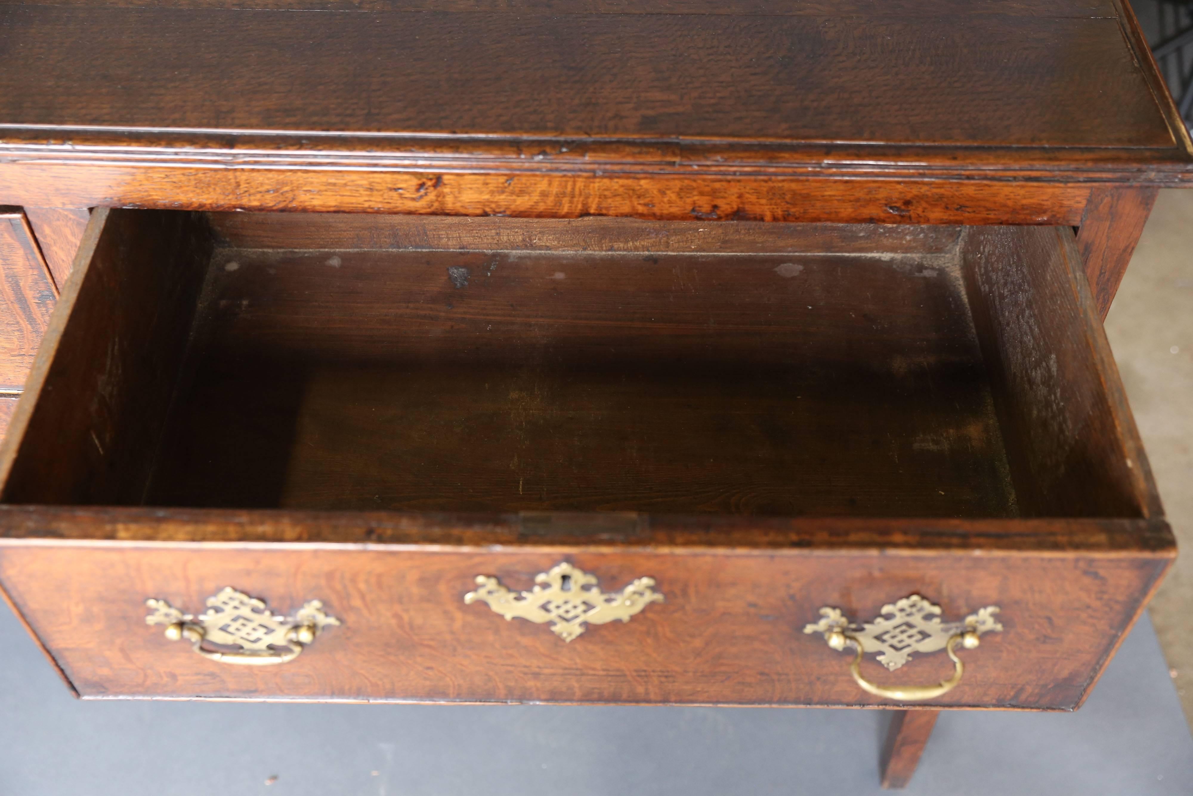 18th Century and Earlier 18th Century Oak Dresser Base